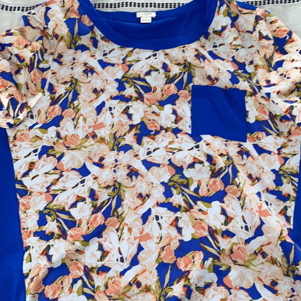 Jcrew floral top size XL - Picture 4 of 6